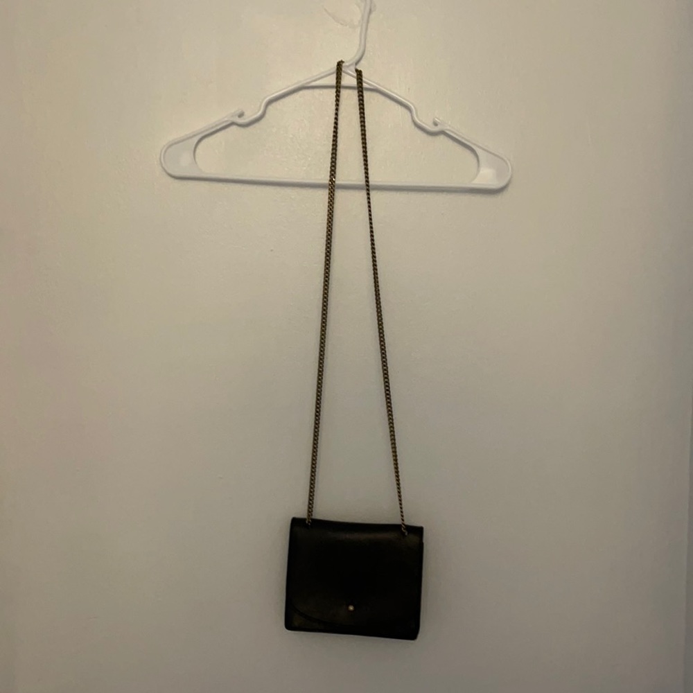 Small leather crossbody bag